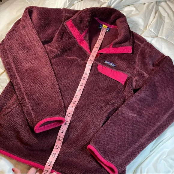 Patagonia Re-tool Snap T Pullover women's burgundy - Picture 4 of 5